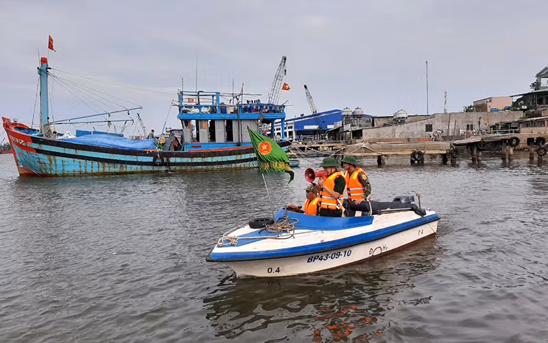 Các tỉnh từ Quảng Ninh đến Phú Yên chủ động ứng phó bão Atsani