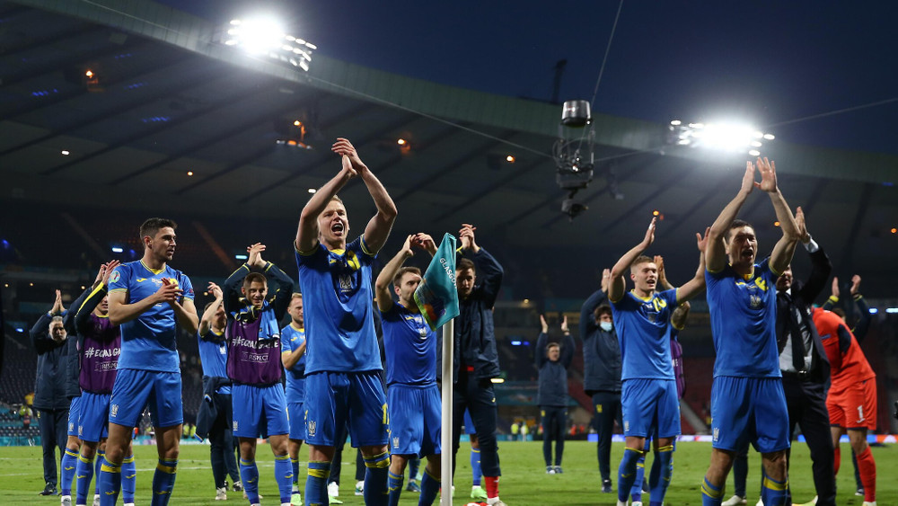 Lần đầu lọt vào tứ kết Euro, Ukraine sẵn sàng viết tiếp lịch sử mới. (Ảnh: Getty Images) Điểm danh tám anh hào tại tứ kết Euro 2020 -0