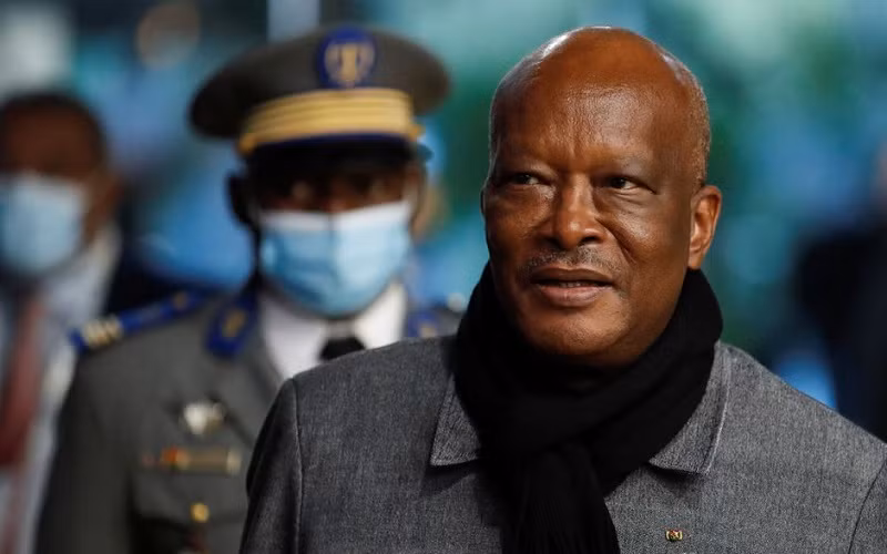Tổng thống Burkina Faso, ông Roch Marc Christian Kabore. (Ảnh: REUTERS)