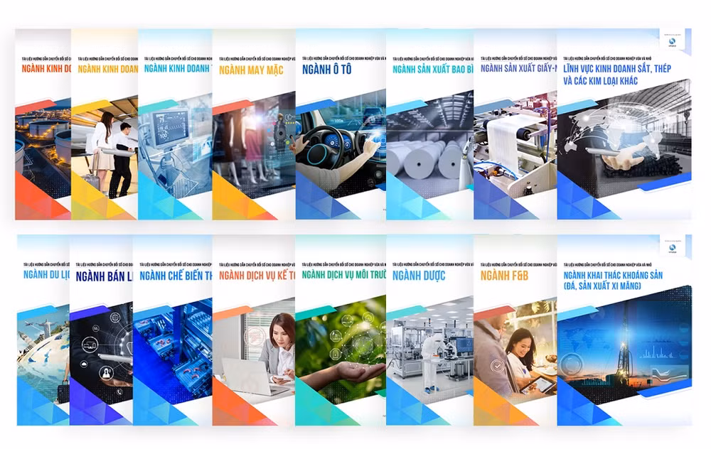 Bộ tài liệu hướng dẫn chuyển đổi số cho doanh nghiệp SMEs thuộc 26 lĩnh vực
