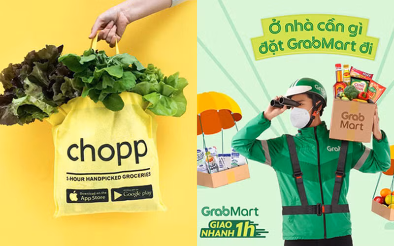 Nhiều ứng dụng thương mại điện tử đã triển khai dịch vụ “đi chợ hộ”, mua sắm hàng hóa trực tuyến tại các chợ truyền thống.