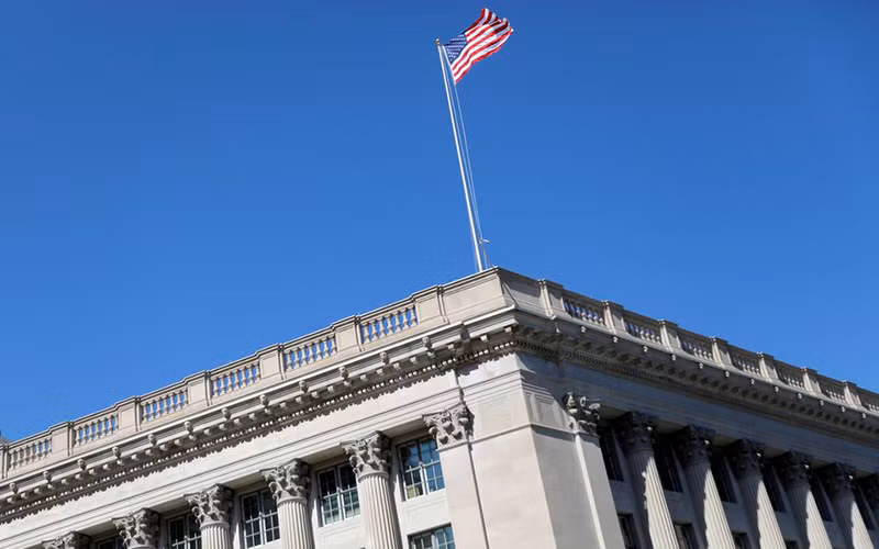 Tòa nhà Bộ Thương mại Hoa Kỳ. Ảnh: Reuters