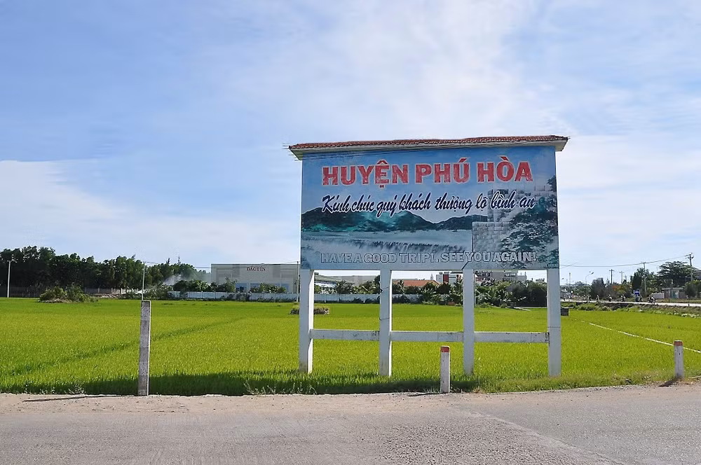Ảnh minh họa: Huyện Phú Hòa, Phú Yên. (Nguồn: Trang thông tin điện tử huyện Phú Hòa).
