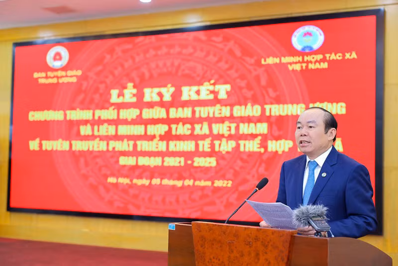 Tăng cường phối hợp tuyên truyền về phát triển kinh tế tập thể, hợp tác xã -0