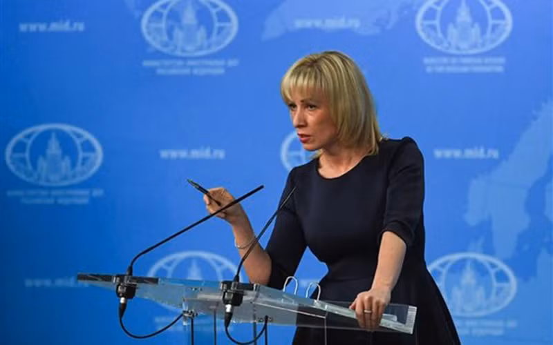 Người phát ngôn Bộ Ngoại giao Nga Maria Zakharova nằm trong danh sách trừng phạt của Mỹ. (Ảnh: AFP/TTXVN)