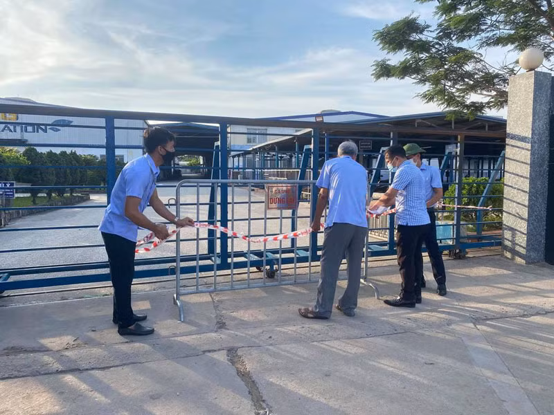 Với những vi phạm trong công tác phòng, chống dịch Covid-19, Công ty TNHH PNG Việt Nam tạm thời phải dừng hoạt động.