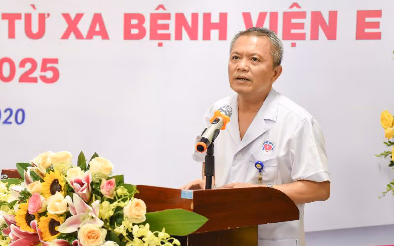 GS, TS Lê Ngọc Thành phát biểu tại buổi khai trương.