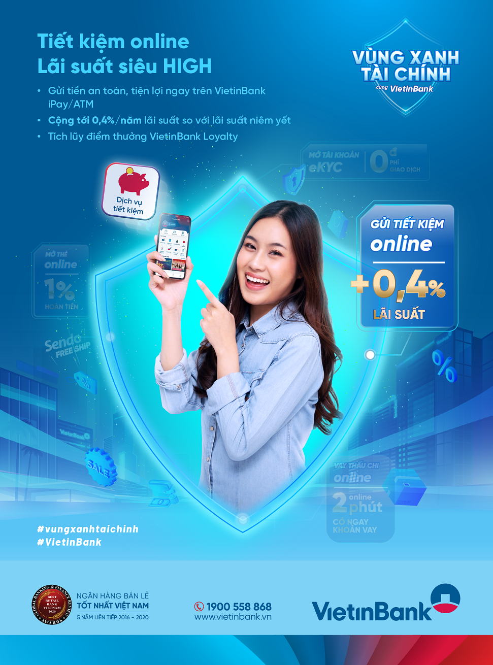 Poster chương trình. Bí kíp gửi tiết kiệm lãi cao trong mùa dịch -0