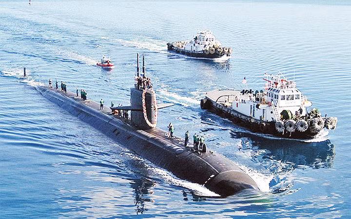 Australia sẽ trở thành nước phi hạt nhân duy nhất trên thế giới có tàu ngầm hạt nhân. Ảnh: GETTY/HẢI QUÂN AUSTRALIA