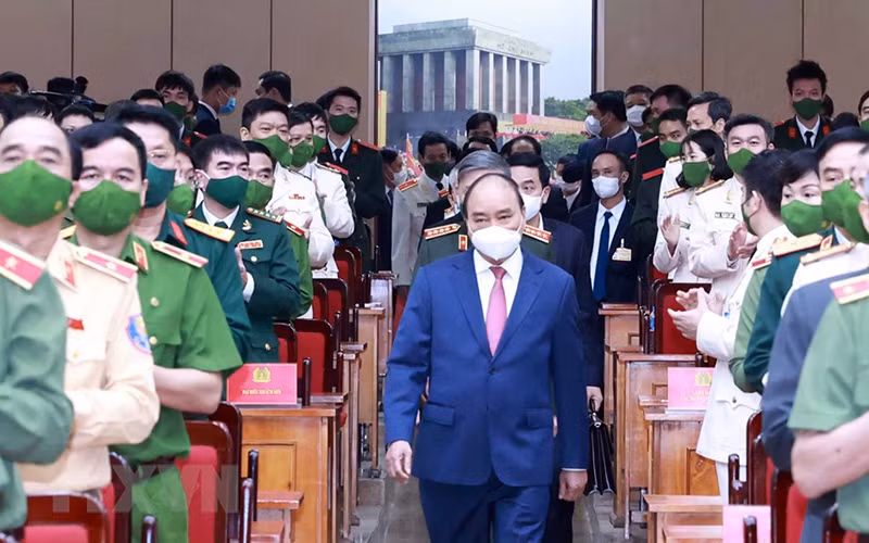 Lễ kỷ niệm 75 năm Ngày truyền thống Học viện An ninh nhân dân -0