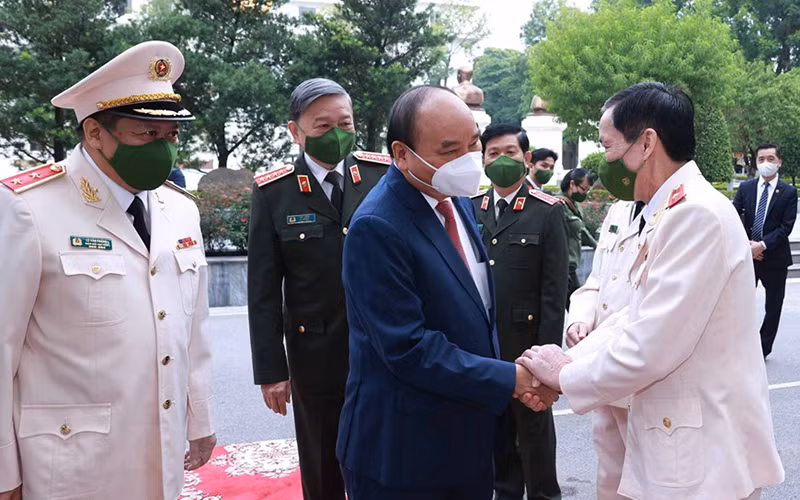 Lễ kỷ niệm 75 năm Ngày truyền thống Học viện An ninh nhân dân -0