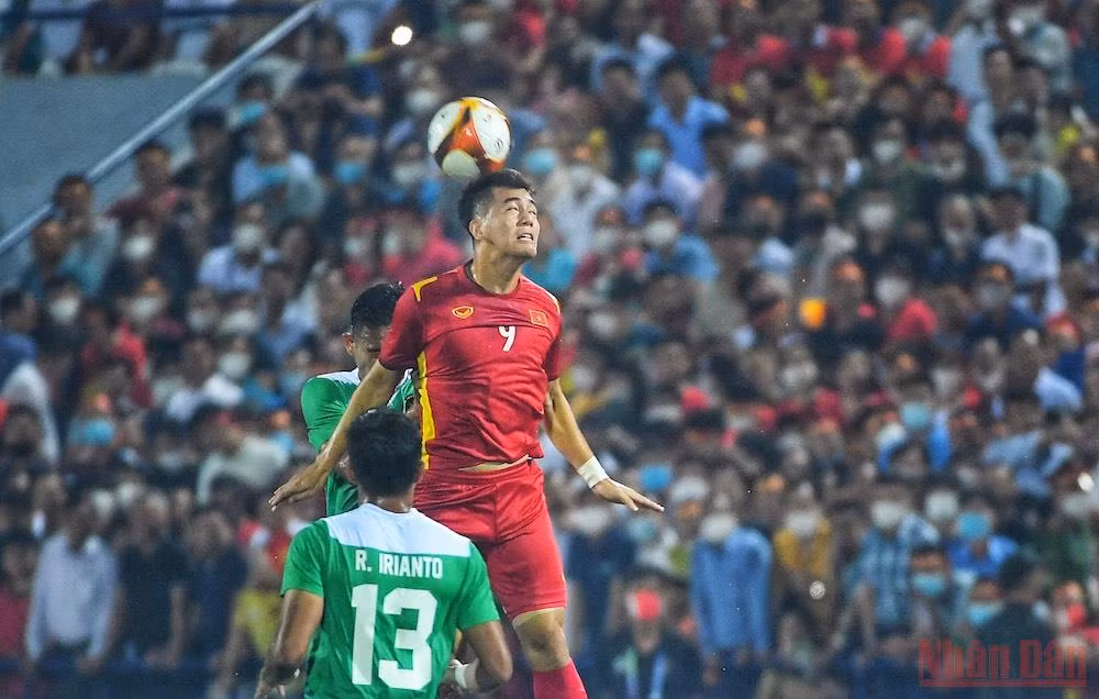 (Hiệp 1) U23 Việt Nam 0-0 U23 Indonesia: Áp lực từ những phút đầu -1