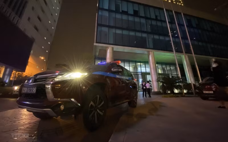 Trụ sở FLC. (Ảnh: Phạm Kiên/TTXVN)