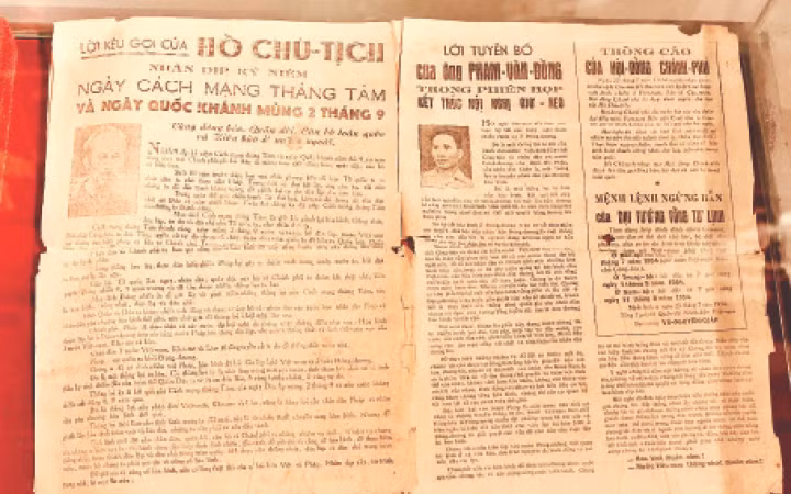Những kỷ vật đặc biệt gắn liền với mùa thu lịch sử -1