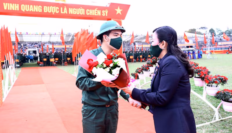 Tưng bừng Ngày hội tòng quân tại các địa phương -0