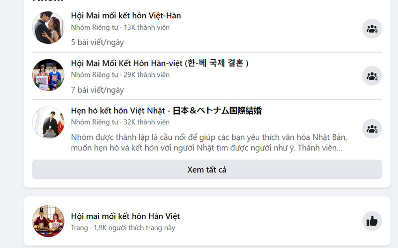 Đối tượng Huyền đã lợi dụng các hội nhóm trên facebook để tiếp cận nạn nhân, thực hiện hành vi mua bán người. Cảnh giác với tội phạm mua bán người núp bóng mai mối hôn nhân -0