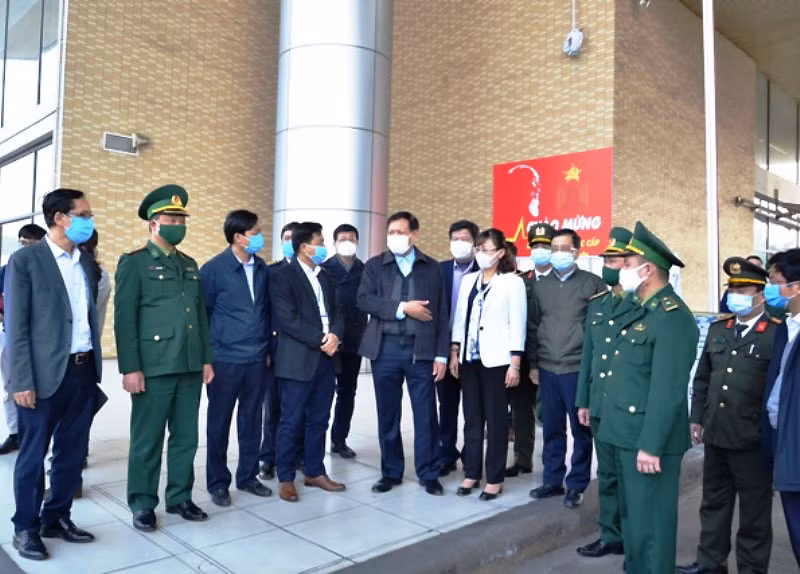 Kiểm tra công tác phòng, chống dịch Covid-19 ở Lào Cai -0