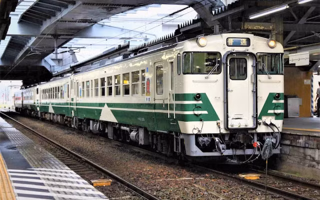 Đoàn tàu sử dụng toa xe DMU. (Ảnh: Chinhphu.vn)