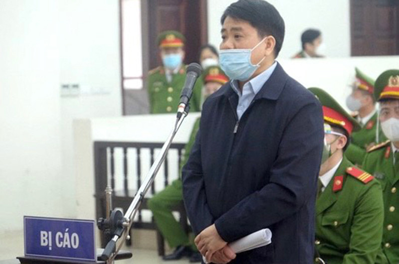 Bị cáo Nguyễn Đức Chung.