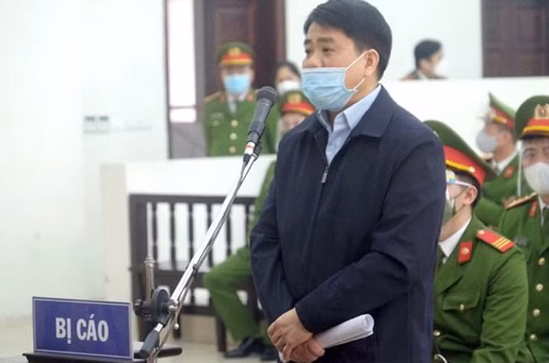 Bị cáo Nguyễn Đức Chung.