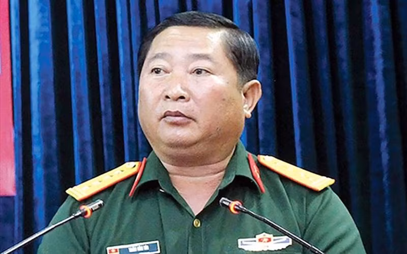 Thiếu tướng Trần Văn Tài. (Ảnh: TTXVN)