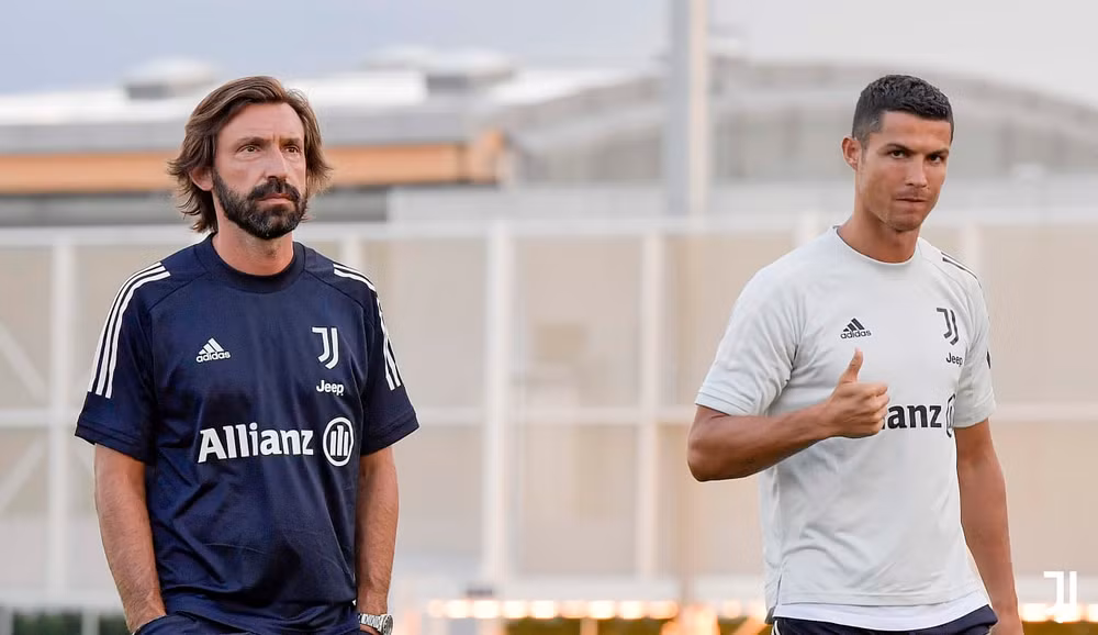 Ronaldo là cái tên HLV Pirlo chú trọng nhất đội hình Juventus thời điểm này. (Ảnh: JFC)