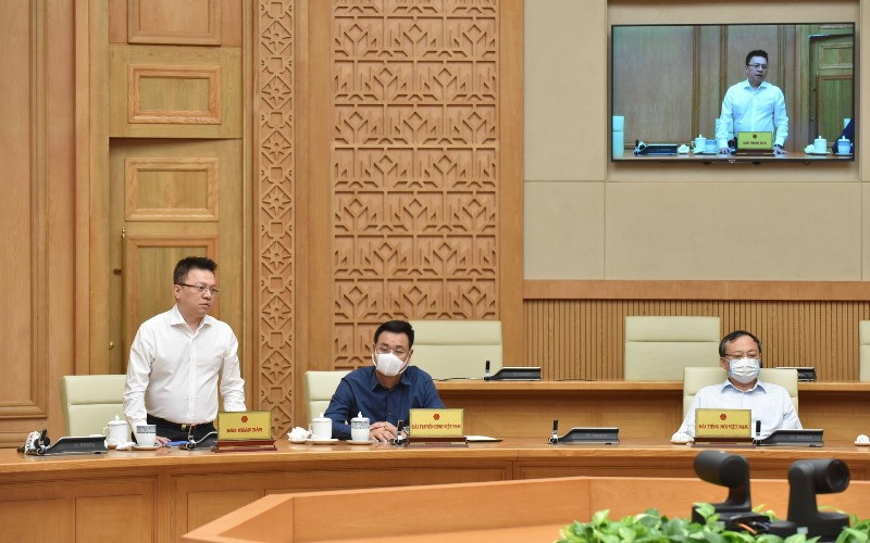 Thủ tướng chủ trì họp trực tuyến ứng phó dịch Covid-19 tại TP Hồ Chí Minh -0