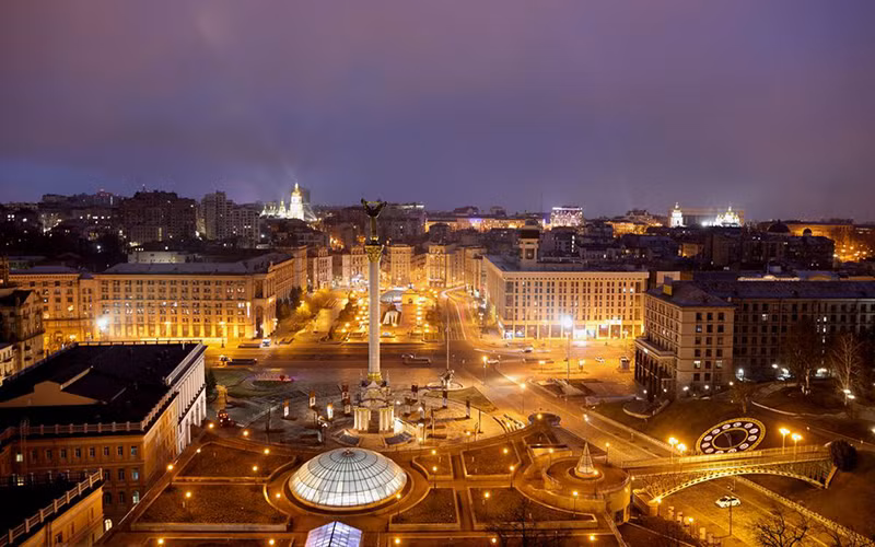 Thủ đô Kiev của Ukraine. (Ảnh: Reuters)