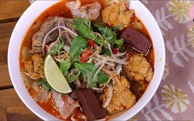 Vị riêng bún bò Huế Đà Lạt