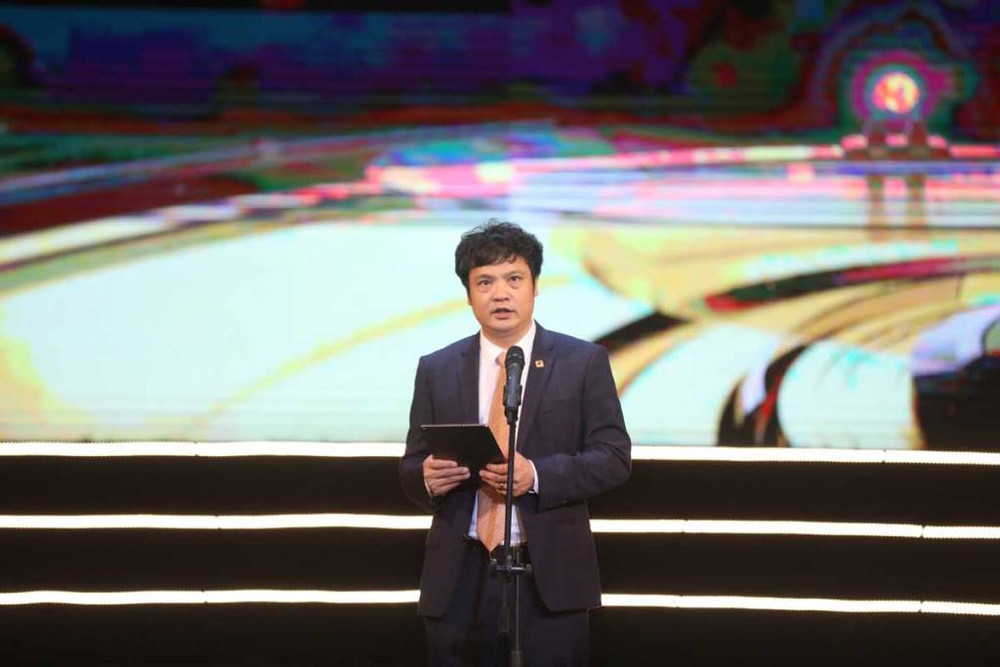 Ông Nguyễn Văn Khoa, Chủ tịch VINASA phát biểu tại sự kiện. Giải thưởng Sao Khuê 2022: Khơi dậy khát vọng sáng tạo để Việt Nam phát triển -0