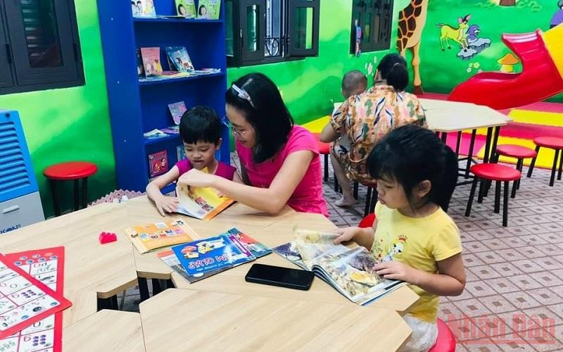Phòng đọc cho Mẹ và Bé, một mô hình mới được triển khai tại Thái Bình. Lan tỏa văn hóa đọc sách cho người dân Thái Bình -0