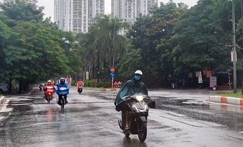 Bắc Bộ tiếp tục có mưa rào và dông, cục bộ có mưa vừa, mưa to, trời rét. (Ảnh minh họa)