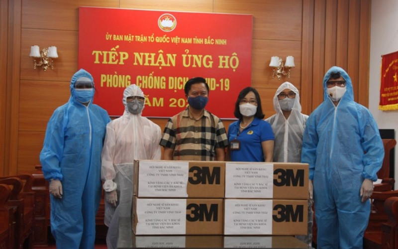 NSND Thúy Mùi, NSƯT Xuân Bắc chia sẻ với điểm nóng dịch Covid-19 xứ Kinh Bắc ảnh 1 2_1-1622365037622.jpg