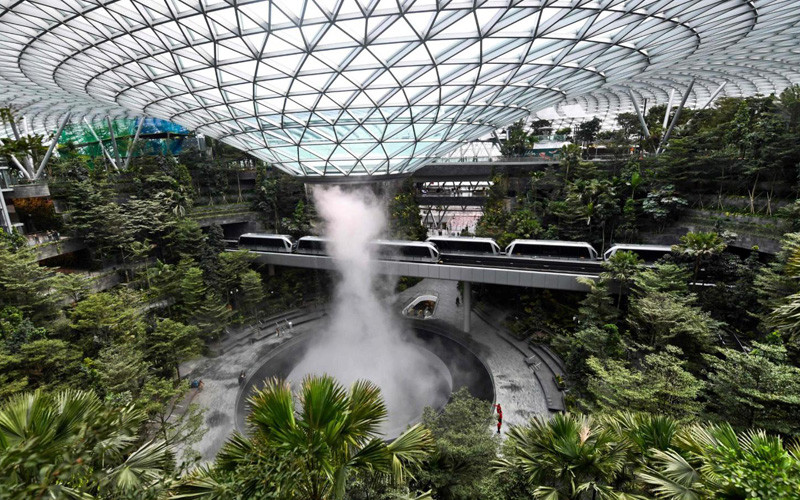 Sân bay Changi áp dụng ứng dụng công nghệ để tạo thuận tiện cho khách nước ngoài (Ảnh: CNN) Thông qua thẻ thông hành số của IATA, Singapore kỳ vọng khôi phục du lịch quốc tế -0