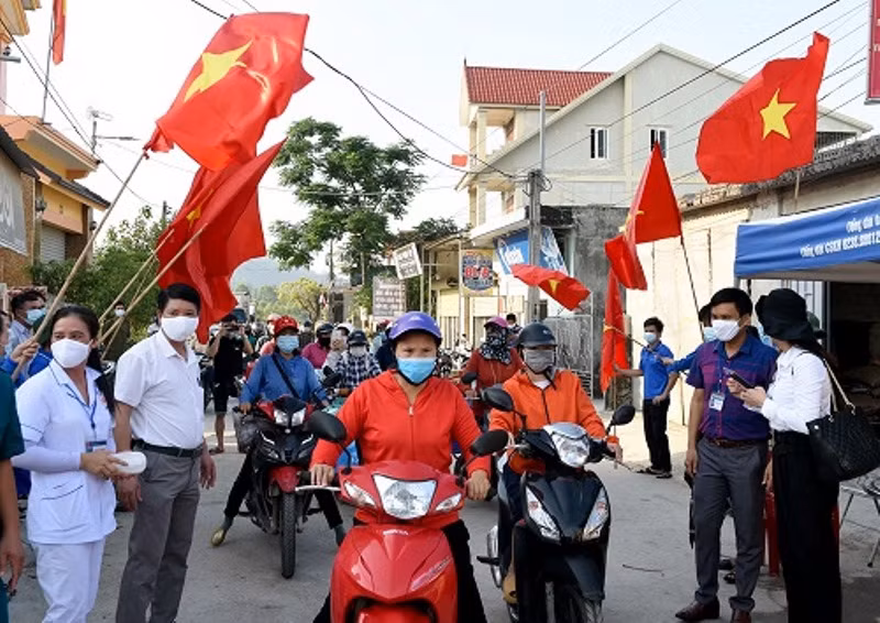 Nghệ An bỏ phong tỏa năm thôn của xã Quỳnh Lập -0