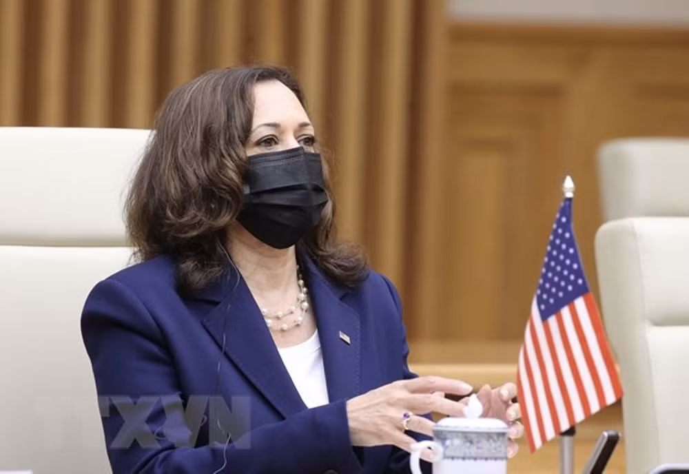 Thủ tướng tiếp Phó Tổng thống Hoa Kỳ Kamala Harris -0