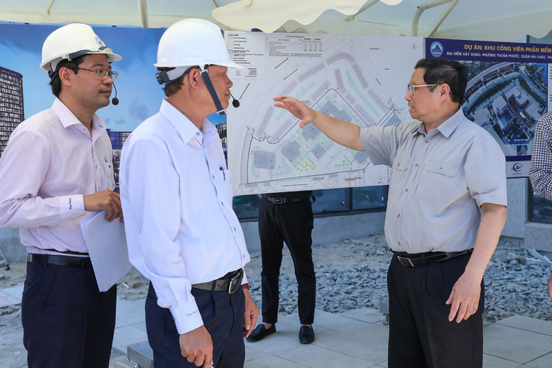 Thủ tướng Phạm Minh Chính thăm và làm việc tại Đà Nẵng -0