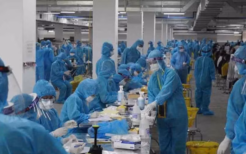 Cuộc chiến xét nghiệm thần tốc tại tâm dịch Bắc Giang -0