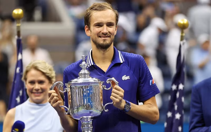 Daniil Medvedev lên ngôi US Open 2021. (Nguồn: Getty Images)