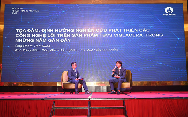 Một sự kiện trong Hội nghị Khách hàng của Viglacera.
