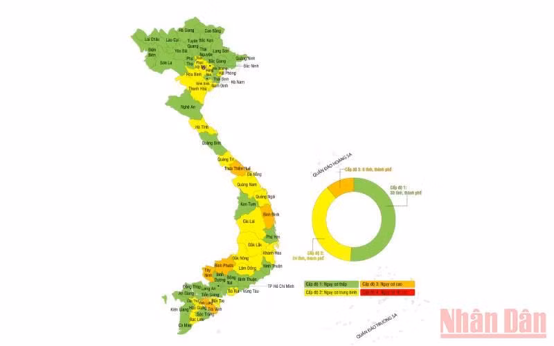 Cập nhật cấp độ dịch cả nước mới nhất theo Bộ Y tế