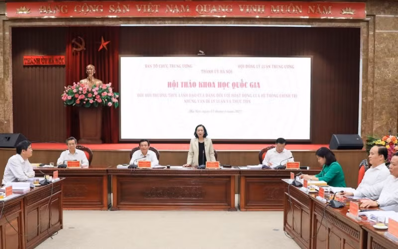 Toàn cảnh Hội thảo quốc gia. (Ảnh: Viết Thành)