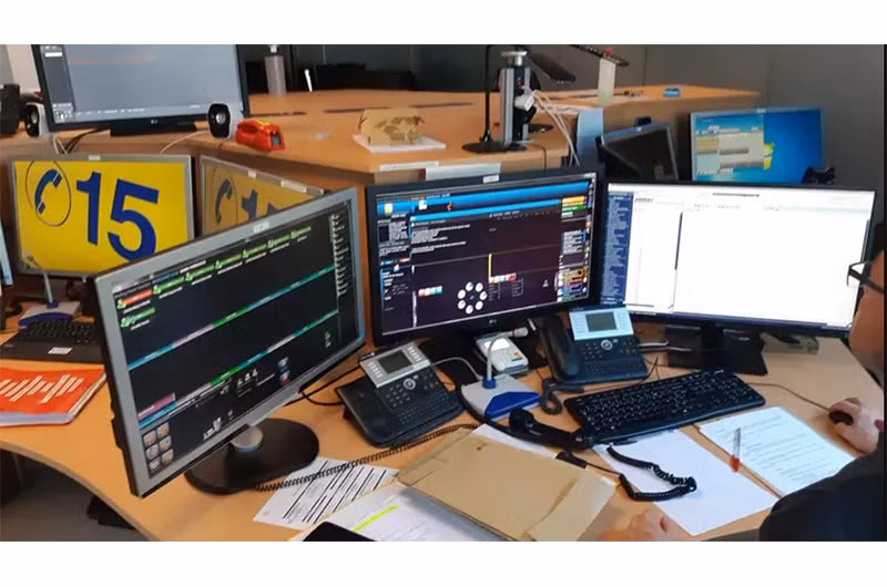 Năm 2020, Pháp ghi nhận 27 vụ tấn công mạng nhằm vào các bệnh viện. (Ảnh: RadioFrance)