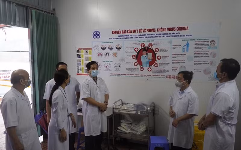 PGS, TS Lương Ngọc Khuê làm việc tại Thái Bình.