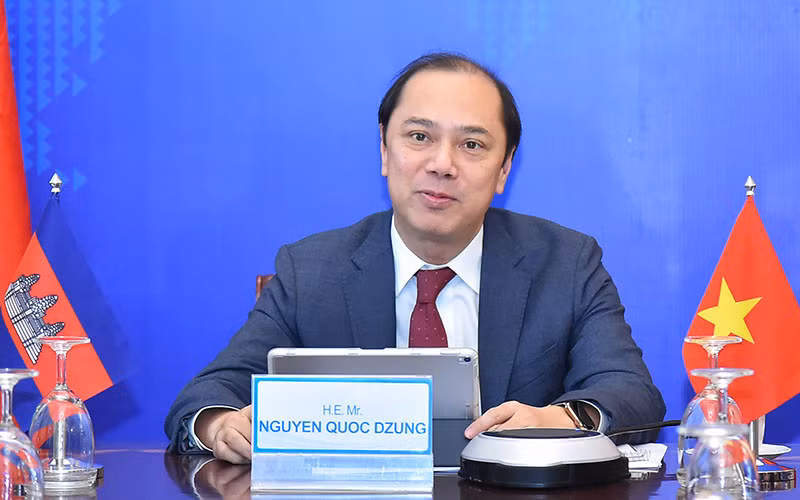 Thứ trưởng Ngoại giao Nguyễn Quốc Dũng. (Ảnh: Báo Thế giới và Việt Nam)