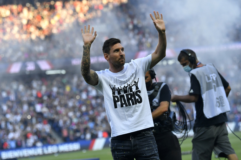 Hiệu ứng Messi đang giúp PSG nhận được sự chú ý bậc nhất thế giới bóng đá vào thời điểm này. (Ảnh: Getty Images) Messi chưa đá, PSG tiếp đà thắng lợi -0