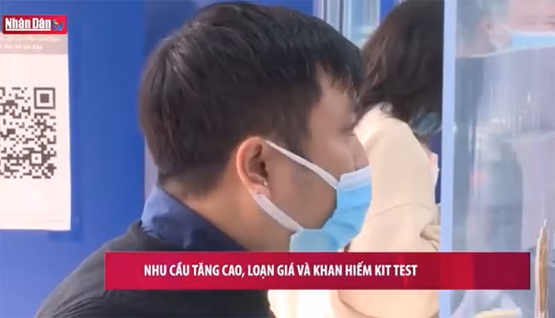Nhu cầu tăng cao, loạn giá và khan hiếm Kit test
