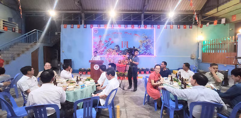 Liên hoan mừng Xuân Tân Sửu tại trụ sở Hội Khmer-Việt Nam