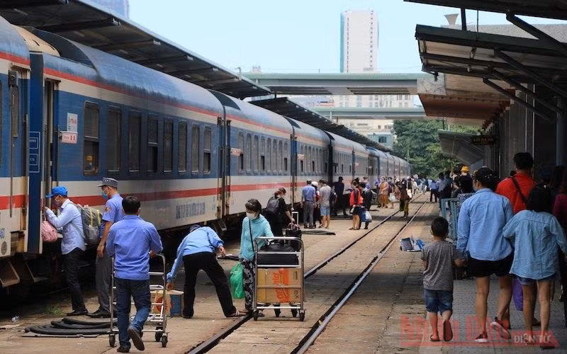 Ảnh minh họa. (Nguồn: Công ty CP Vận tải Đường sắt Sài Gòn)