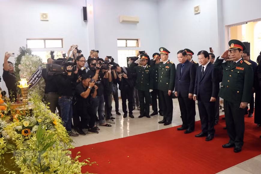 Lễ tang 13 đồng chí hy sinh ở khu vực Thủy điện Rào Trăng 3 -0